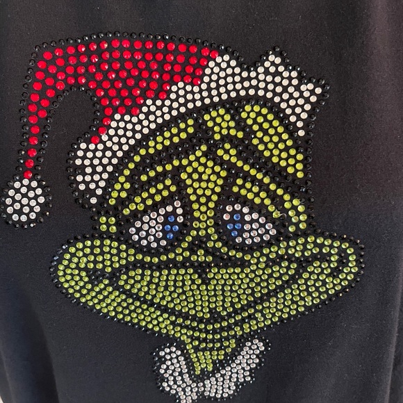 B.O.B. The Grinch Sparkly Christmas Tee - Picture 8 of 11